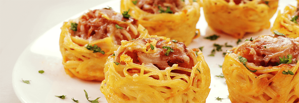 Croquettes Spaghetti Muffins