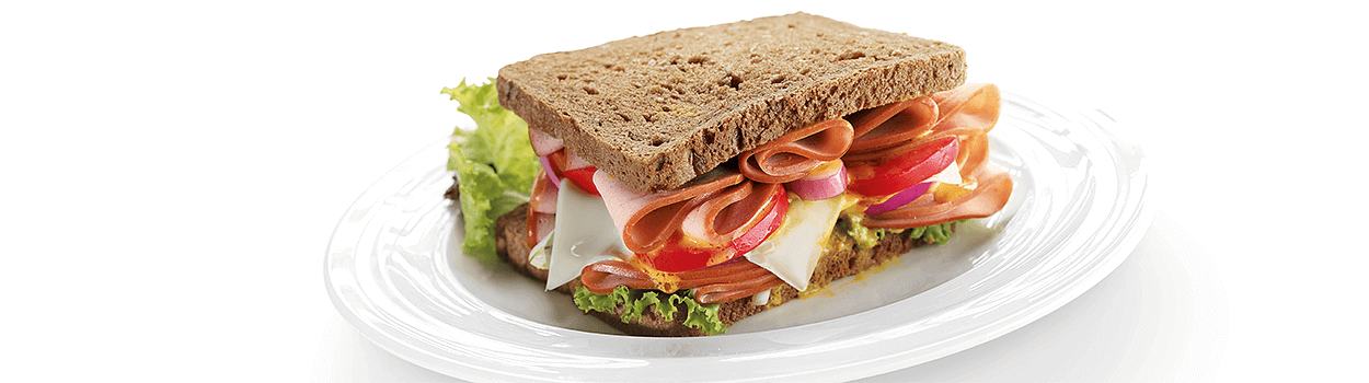 Bologna Whole Wheat Sandwich