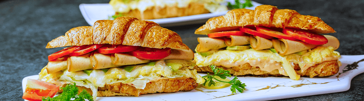 Breakfast Croissant Sandwich