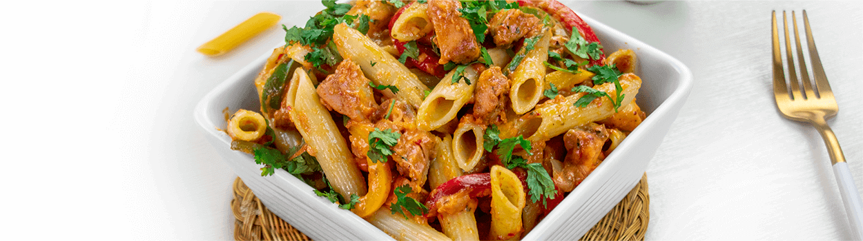 Cheesy Fajita Pasta