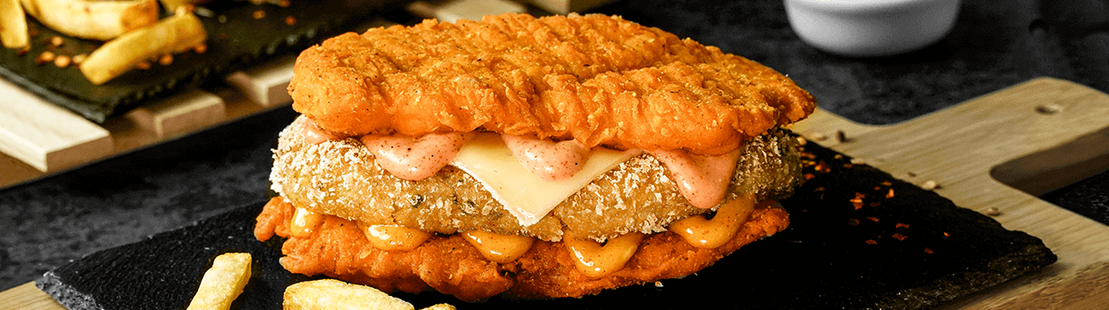 Double Down Sandwich