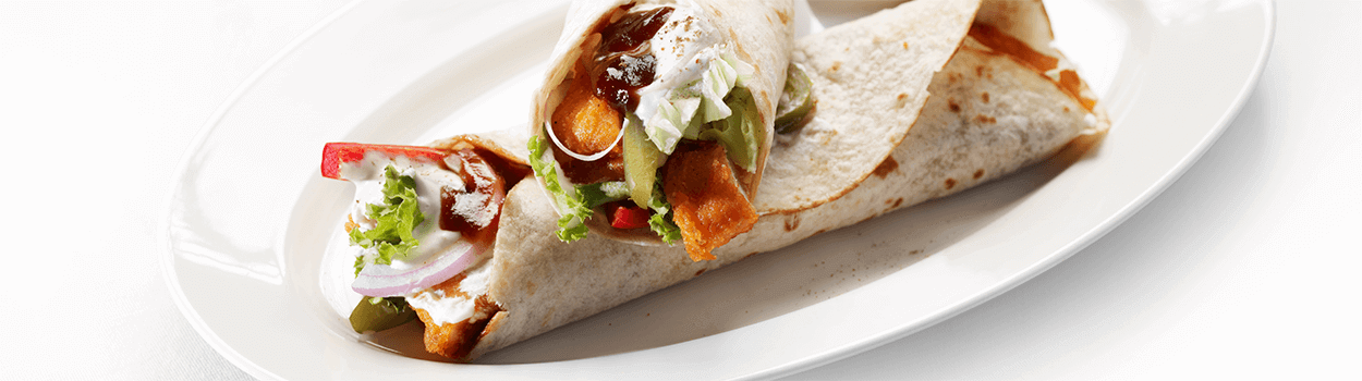 Fiery Fingers Tortilla Wrap