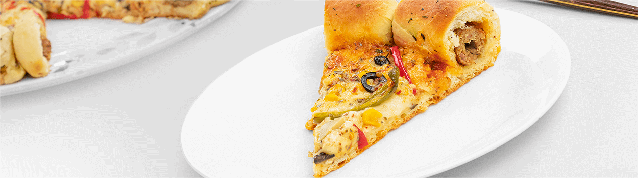 Kafta Kabab Crust Pizza