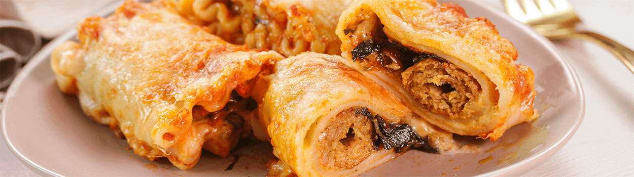 Lasagna Kabab Roll