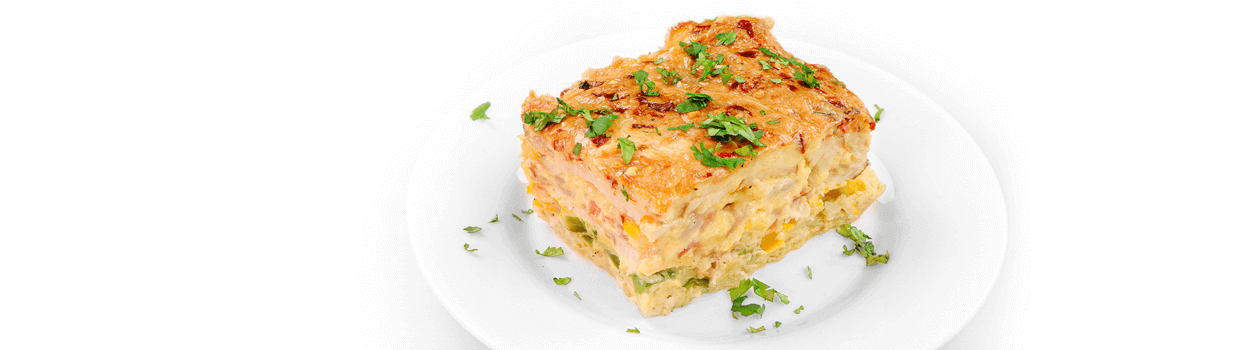 Layered Breakfast Casserole