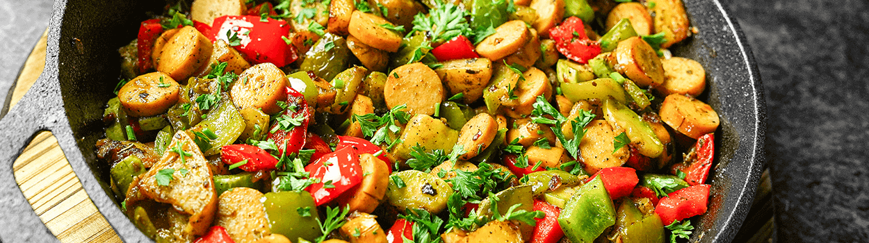 Sausage Vegetable Skillet