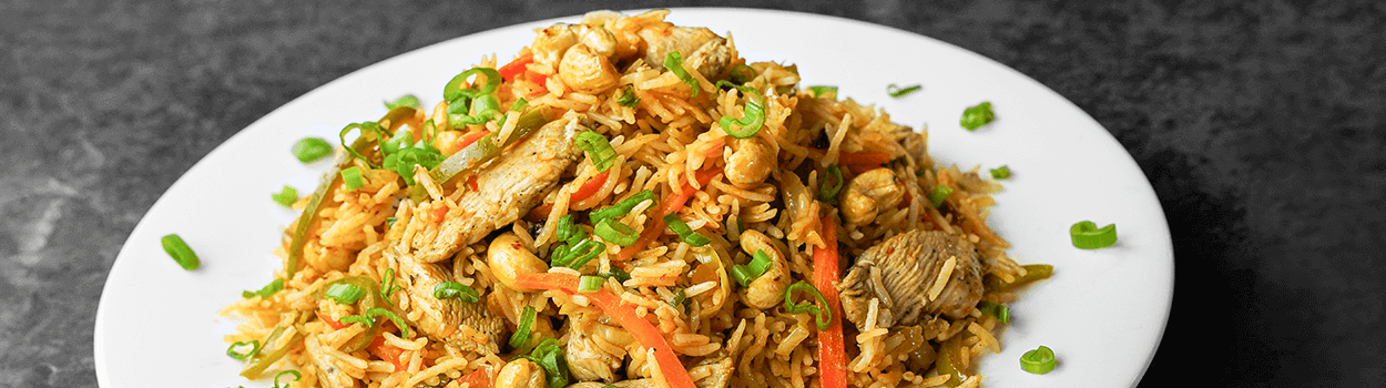 Schezwan Chicken Fried Rice