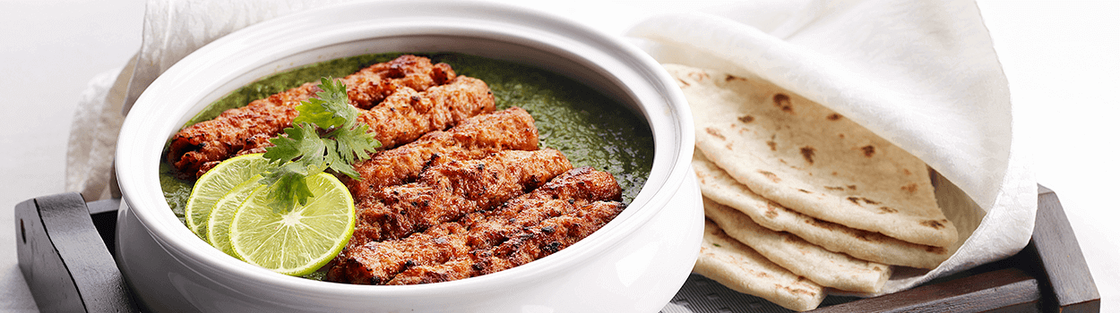 Seekh Kabab Creamy Mustard