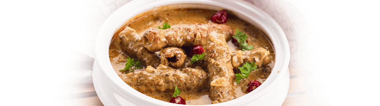 Seekh Kabab Gatta Curry