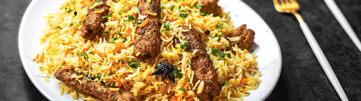 Seekh Kabab Pulao (Turkish Style) | Seekh Kabab