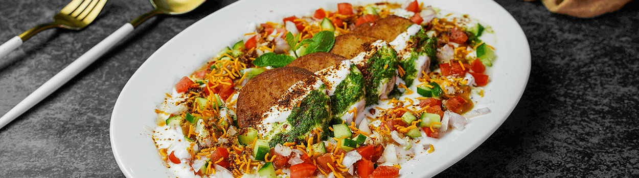 Shami Kabab Chaat