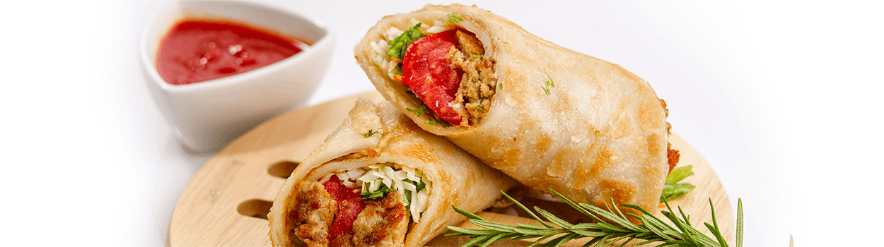 Shami Kabab Paratha Roll