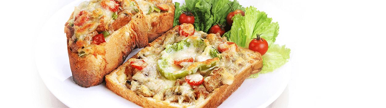 Tikka Chunks Open Faced Sandwich