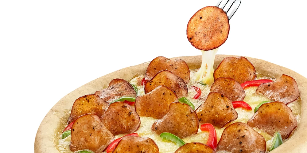 Pepperoni Slices (with cracked black peppercorn)