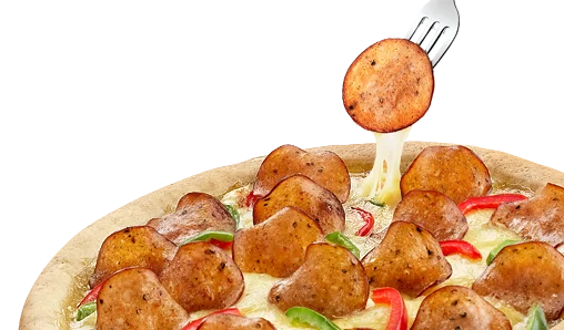 Pepperoni Slices (with cracked black peppercorn)
