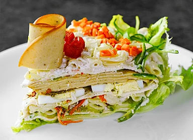 Mortadella Salat-Torte