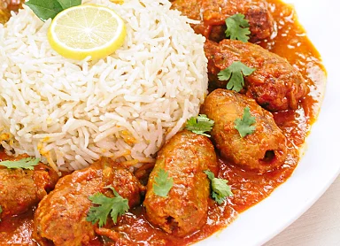 Kafta Kabab Coconut Curry