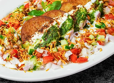 Shami Kabab Chaat