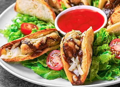 Mini Bread Tacos