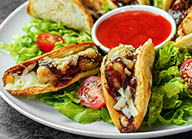 Mini Bread Tacos