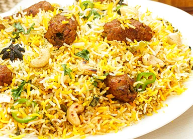 Kashmiri Kabab Biryani