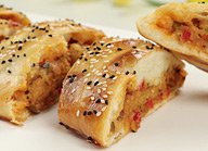 Shami Kabab Stuffed Bread