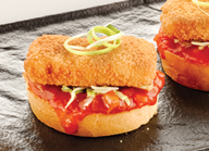 Blazin' Bars Open Face Sandwich