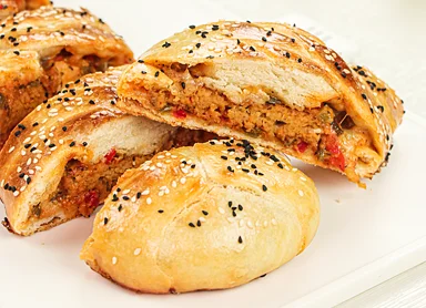Shami Kabab Stuffed Bread